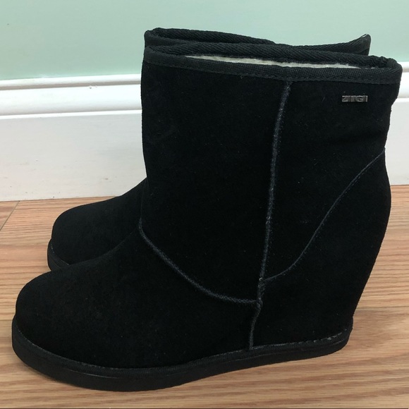 Zigi Girl | Women's Kick -It-Up Boots | Black | Various Sizes - Picture 3 of 4